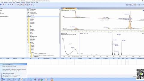 ACD Spectruss Processor 操作培訓（二） GC/LC/MS 數據處理、分析及報告的基礎操作與數據分析